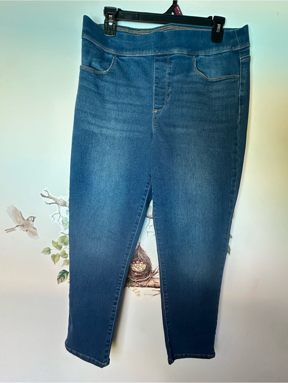 Gloria Vanderbilt Dark Blue Pull-On Jeggings